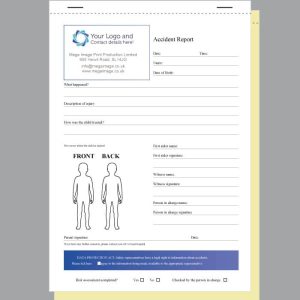 Accident Report Book