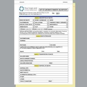 Duty of Care Waste Transfer