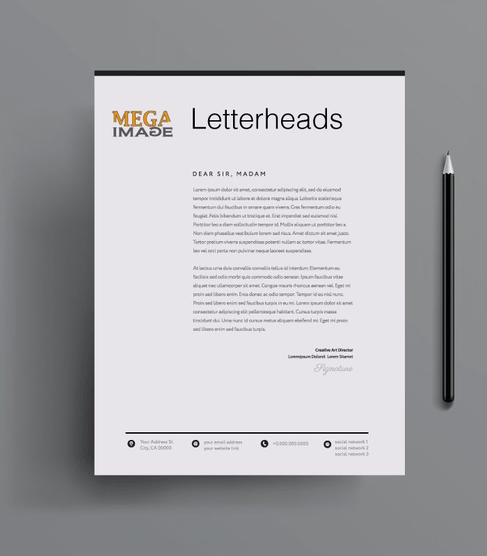 letterheads printing