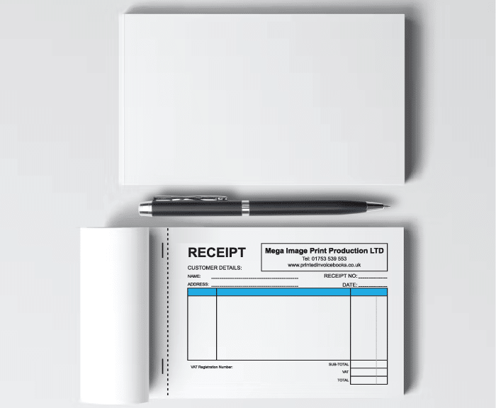 receipt book duplicate