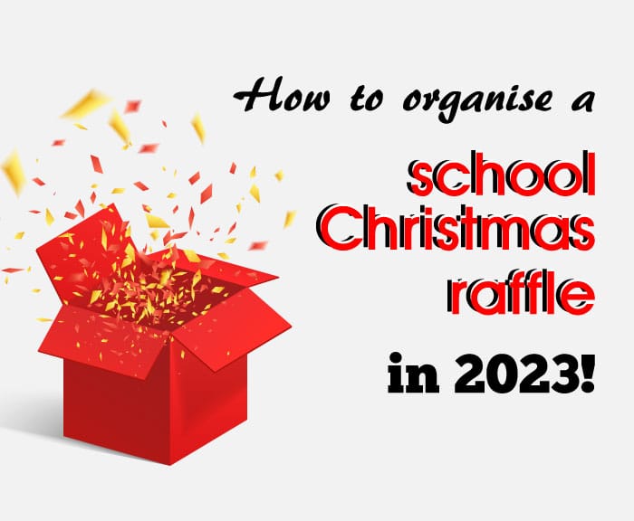 how to run a school christmas raffle