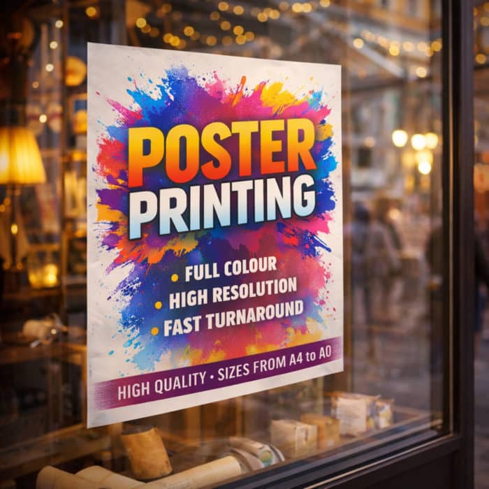custom poster printing uk